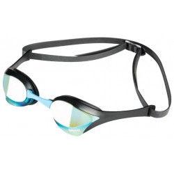 Окуляри для плавання Arena Cobra Ultra Swiper MR чорний-блакитний, код: 3468336780145