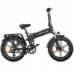 Електровелосипед Engwe Engine Pro 2.0 (750 Вт, 16 А*год, 52 В ), колеса 20", чорний, код: En-ENPRO-2-black