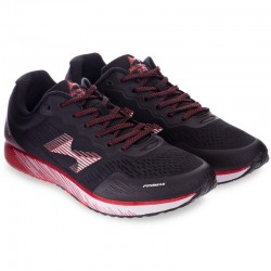 Кросівки для спортзалу Health Promax, розмір 44 (27см), чорний-червоний, код: 722-2_44BKR