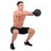 Гиря-дзвін чавунна пофарбована Ball Bell LiveUp 12кг, чорний, код: LP8047-26LB-S52