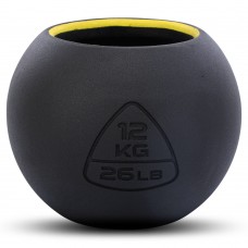 Гиря-дзвін чавунна пофарбована Ball Bell LiveUp 12кг, чорний, код: LP8047-26LB-S52