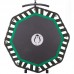 Фитнес батут восьмиугольный FitGo 106см черный-зеленый, код: FI-2904-106-S52