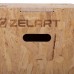 Бокс пліометричний дерев"яний Zelart Box-Wood 70см 1шт, код: FI-3636-2-S52