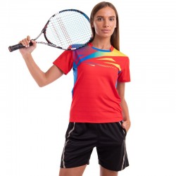 Форма для великого тенісу жіноча Lingo 3XL, зріст 170-175, красный, код: LD-1822B_3XLR