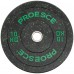 Бамперні диски із структурної гуми Record Bumper Plates 51мм, 10кг, чорний-зелений, код: TA-4782-10