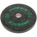 Бамперні диски із структурної гуми Record Bumper Plates 51мм, 10кг, чорний-зелений, код: TA-4782-10