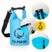 Гермомішок Tsunami Dry Pack 5 л водозахисний, блакитний, код: P-5905973400060