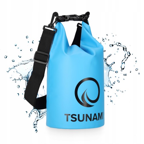 Гермомішок Tsunami Dry Pack 5 л водозахисний, блакитний, код: P-5905973400060