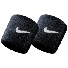 Напульсник Nike Swoosh Wristbands 2 PK, чорний, код: 845840057964