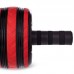 Ролик для преса FitGo одинарний 300х140 мм червоний-чорний, код: FI-2540_RBK-S52