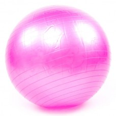 М"яч фітнес FitGo 75 см, глянець, рожевий, код: 5415-7R-WS