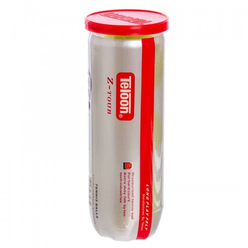 М'яч для великого тенісу Teloon Z-Tuor 3шт, салатовий, код: T818P3-S52 М'яч для великого тенісу Teloon Z-Tuor 3шт, салатовий, код: T818P3-S52