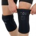 Наколінники для присідань зі штангою Ezous Knee Sleeve M, чорний, код: A-06_M