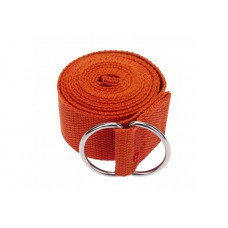 Ремінь для йоги EasyFit 1830x38 мм, помаранчевий, код: EF-1830-OR-EF