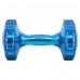 Гантель для фітнесу з TPU покриттям Zelart Jelly Urethane Coated Dumbbells 1х5,7кг, синій, код: TA-2946-12_5LB-S52