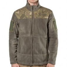 Куртка флісова Bikatex-4 XL вставка на плечах, олива, код: 090857XL-WS