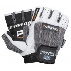 Рукавички для фітнесу Power System Fitness XXL, сірий-білий, код: PS-2300_2XL_Grey-White