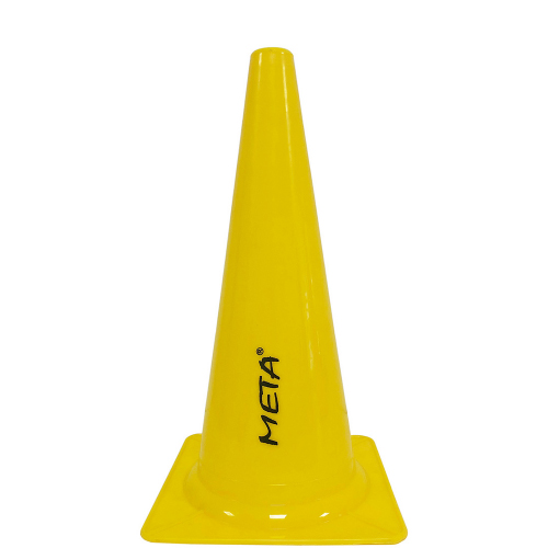Конус для тренувань Meta Coloured Cone 38 см, жовтий, код: 080101513364
