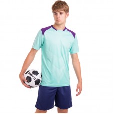 Форма футбольна PlayGame Lingo XL (48-50), ріст 175-180, м"ятний-синій, код: LD-M8627_XLMBL-S52