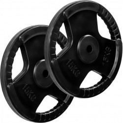 Набір чавунних дисків Movi 2х15 кг, чорний, код: M-10085514-IN