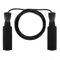 Скакалка швидкісна з підшипниками FitGo 2800 мм, чорний, код: FI-0783_BK Скакалка швидкісна з підшипниками FitGo 2800 мм, чорний, код: FI-0783_BK