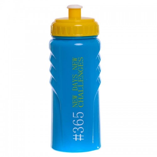 Пляшка для води FitGo 500 мл бірюзовий, код: FI-5957_T