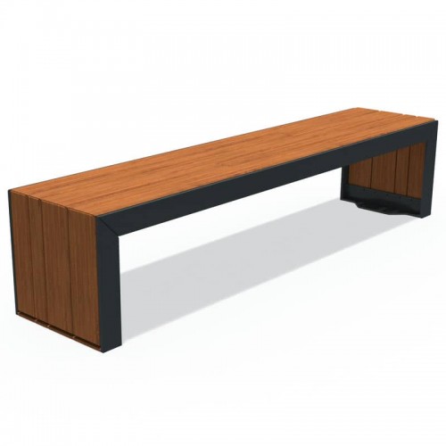 Лавка паркова InterAtletika 1802х400х400 мм, код: LP033-SM Лавка паркова InterAtletika 1802х400х400 мм, код: LP033-SM