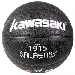 М"яч баскетбольний Kawasaki, чорний, код: K2K00-B2709-WS