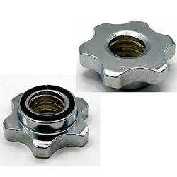 Замок для грифа гайка BioGym d=25мм, хром, код: 80163-25-WS Замок для грифа гайка BioGym d=25мм, хром, код: 80163-25-WS