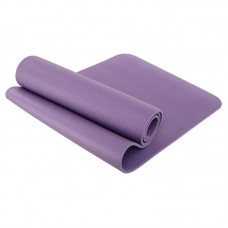Килимок для йоги та фітнесу FitGo NBR 1830x610x10 мм, фіолетовий, код: FI-0876-1_V