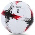 М"яч футбольний Soccermax Hybrid №5 PU, білий-червоний, код: FB-4361_WR