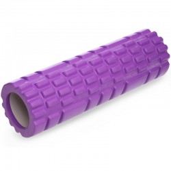Роллер для йоги та пілатесу SP-Sport Grid Combi Roller, фіолетовий, код: FI-0457_V-S52
