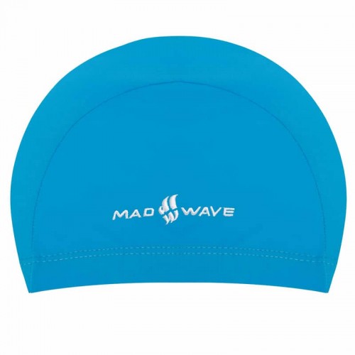 Шапочка для плавання MadWave Lycra Junior блакитний, код: M052001_N