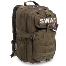 Рюкзак тактичний рейдовий Silver Knight 35л оливковий, код: SWAT-3P_OL
