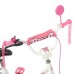 Велосипед детский Profi Kids Ballerina d=14, бело-розовый, код: Y1485-MP