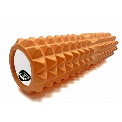 Масажний ролик EasyFit Grid Roller v.2.2, 450х145 мм, оранжевий, код: EF-2028-OR-EF