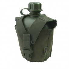 Фляга тактична Kombat UK Tactical Water Bottle 950 мл., оливковий, код: kb-twbt-olgr