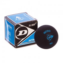М"яч для сквошу Dunlop Intero 1шт, чорний, код: DL700105-S52
