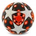 М"яч футбольний Stars PU №5, білий-червоний, код: FB-7590_R