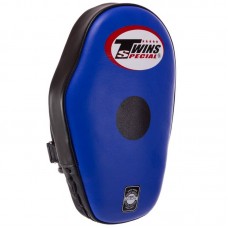 Лапа пряма для боксу та єдиноборств Twins ліва 29x18x6см, синій-чорний, код: PML-5-L_BL Лапа пряма для боксу та єдиноборств Twins ліва 29x18x6см, синій-чорний, код: PML-5-L_BL