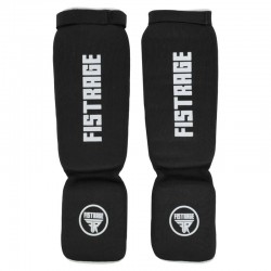 Захист гомілки та стопи з фіксатором Fistrage L, чорний-білий, код: VL-8435_LBKW Захист гомілки та стопи з фіксатором Fistrage L, чорний-білий, код: VL-8435_LBKW