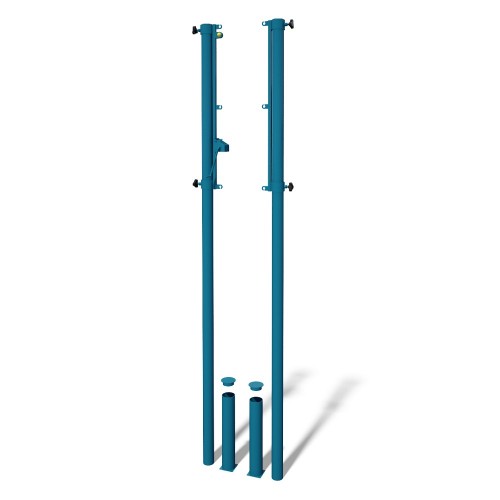 Стійки з пристроєм для натягування сітки InterAtletika 243х180х2995 мм, код: УТ413-SM Стійки з пристроєм для натягування сітки InterAtletika 243х180х2995 мм, код: УТ413-SM
