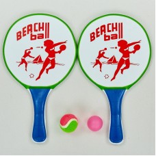 Набор для пляжного тенниса с липучкой PlayGame, код: MT-0492