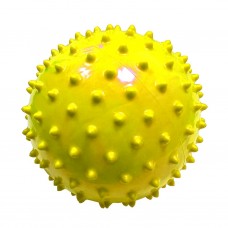 М"яч масажний надувний SNS D20-Ж d=200мм, жовтий, код: 12521-SNS
