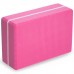 Блок для йоги FitGo 230х150х75 мм рожевий, код: FI-5163_P