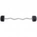 Штанга фіксована вигнута обрезиненная Zelart Rubber Coated Barbell 40 кг, код: TA-2687-40-S52