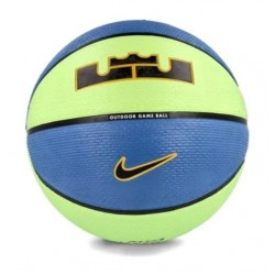 М'яч баскетбольний Nike Playground 2.0 8P L James, розмір 7, синій-салатовий, код: 88779140117