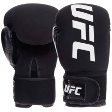 Рукавички боксерські на липучці UFC Pro Washable L, код: UHK-75008-S52 Рукавички боксерські на липучці UFC Pro Washable L, код: UHK-75008-S52