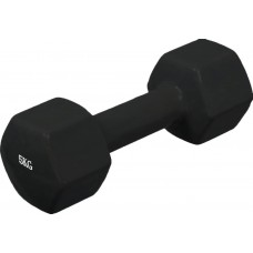 Гантель аеробна вінілова Fitnessport VDD-01-5кг, 1x5 кг, чорний, код: 10176-AX Гантель аеробна вінілова Fitnessport VDD-01-5кг, 1x5 кг, чорний, код: 10176-AX