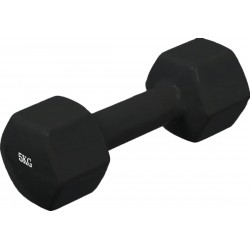Гантель аеробна вінілова Fitnessport VDD-01-5кг, 1x5 кг, чорний, код: 10176-AX Гантель аеробна вінілова Fitnessport VDD-01-5кг, 1x5 кг, чорний, код: 10176-AX